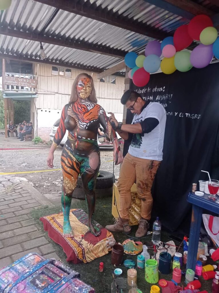 Carnavales23 Se Cumplió El Concurso Nacional De Cuerpos Pintados En