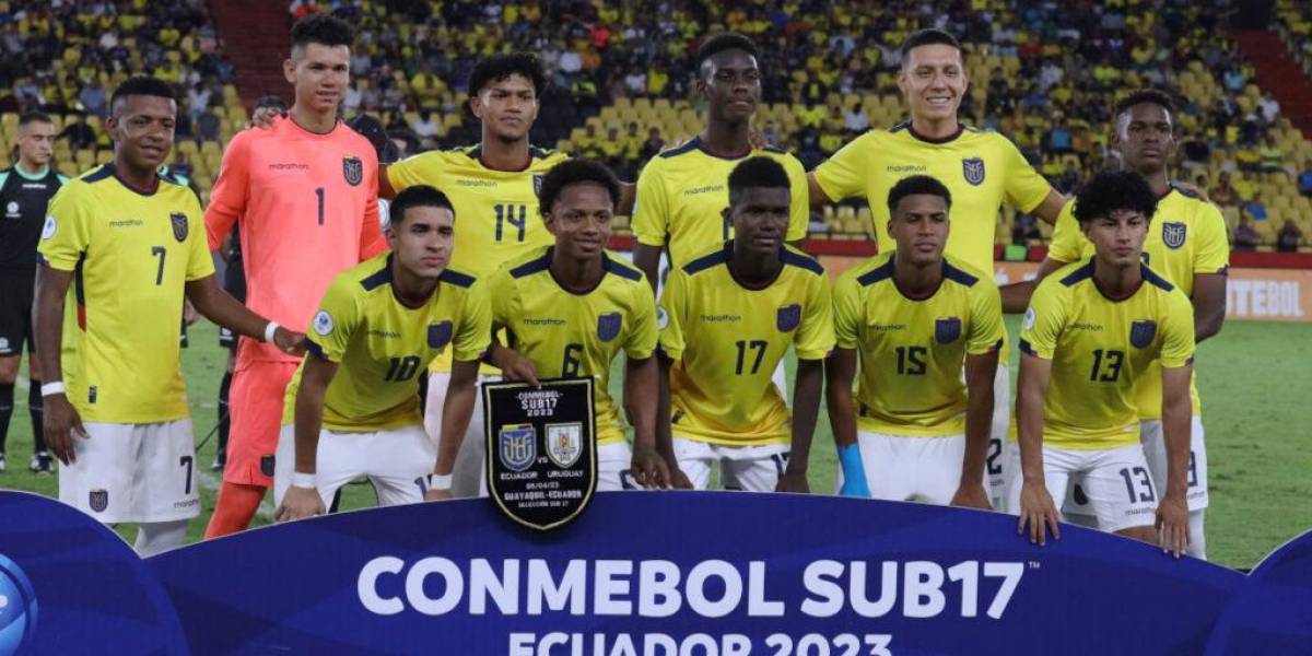 Ecuador clasifica al hexagonal final del Sub 17 en busca de uno de los