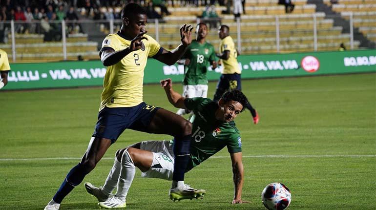 Ecuador hace historia, vuelve a ganar a Bolivia en La Paz, 2-1