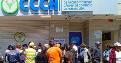 Pastaza: En Puyo también cerro sucursal de coop. Cámara de Comercio de Ambato ante proceso de liquidación