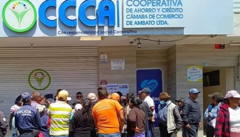 Pastaza: En Puyo también cerro sucursal de coop. Cámara de Comercio de Ambato ante proceso de liquidación